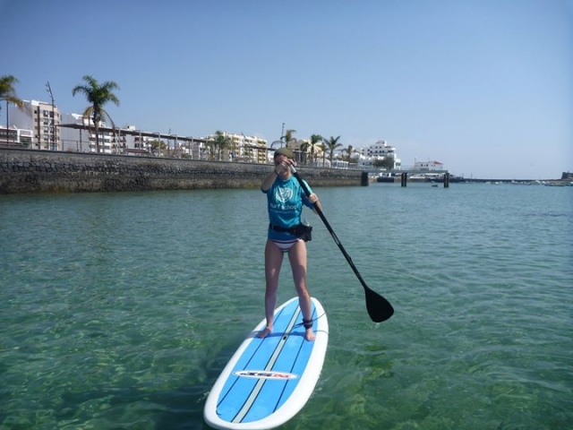 Paddle surf en Lanzarote